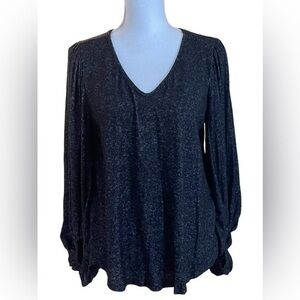 First Love Ultra Soft Hanging Puff Sleeve Top NWOT